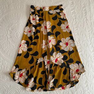 Eva Franco floral skirt, sz 2